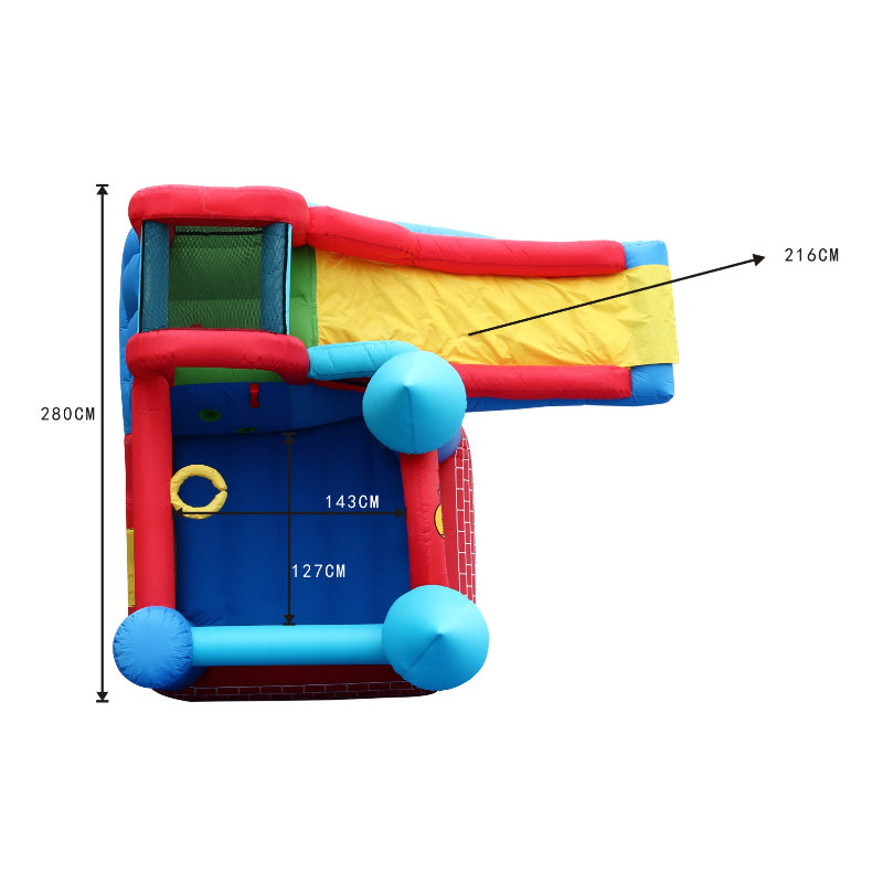 Red Bricks Jumping Castle