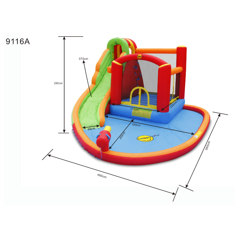 Wet & Dry Inflatable Water Zone