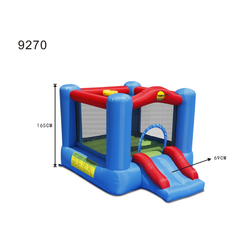 Slide and Hoop Bouncy Castle