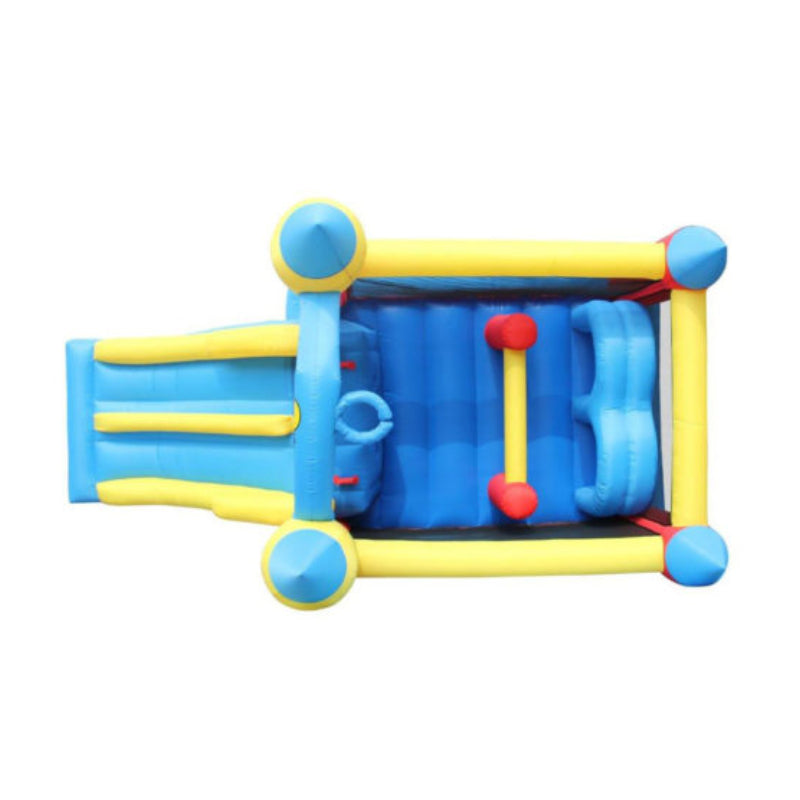 Double Slide Obstacle Course Castle