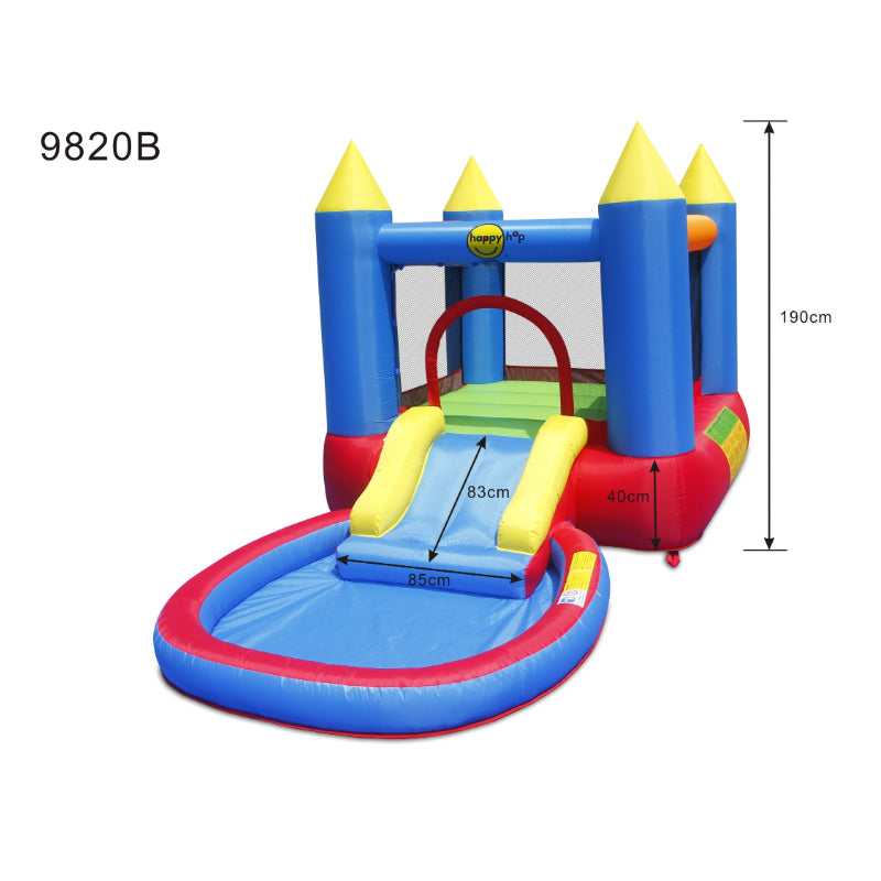 Bouncy Castle With Pool & Slide