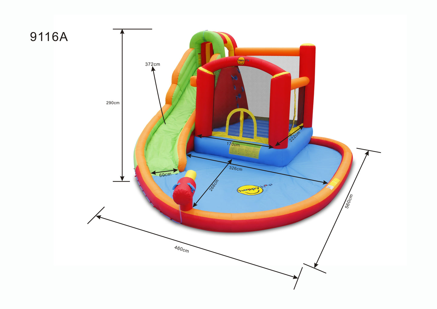 Wet & Dry Inflatable Water Zone