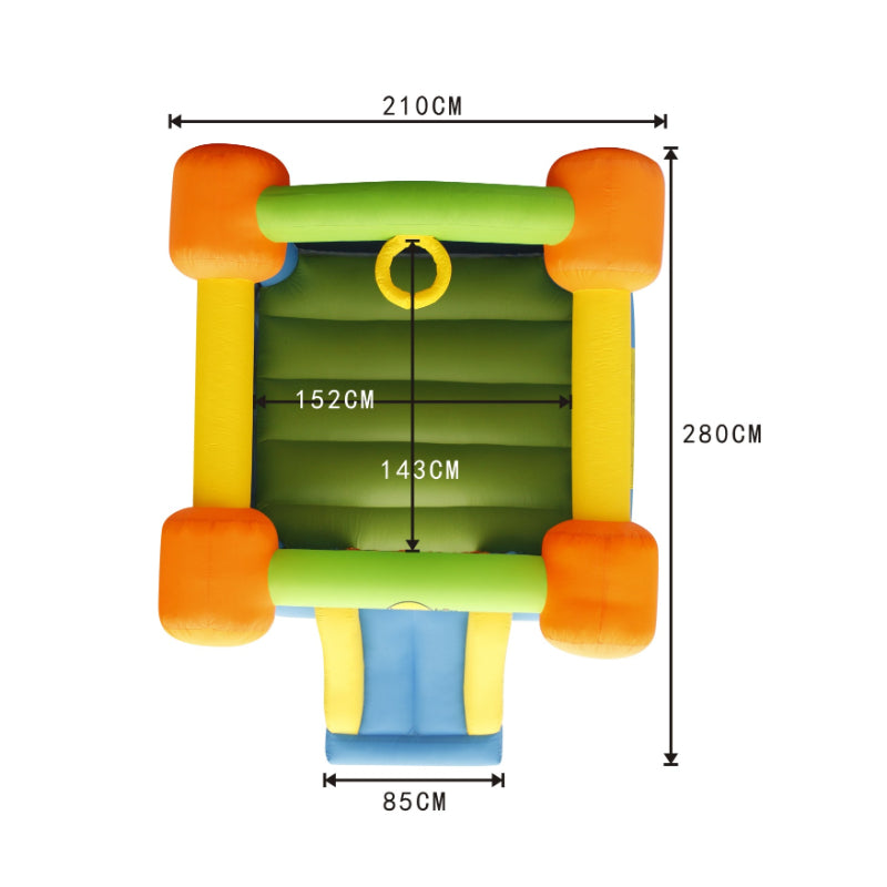 Party Slide and Hoop Bouncer
