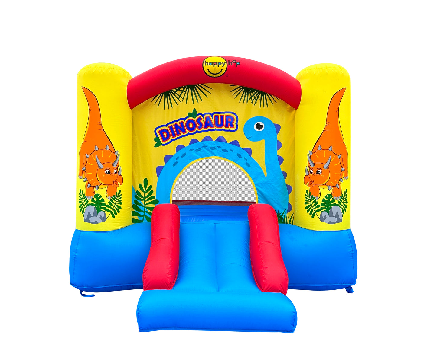 Dinosaur Slide & Hoop Bouncer