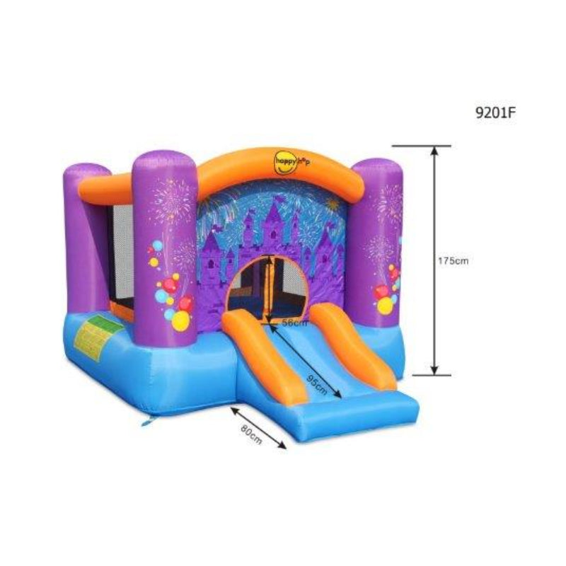 Fireworks Bouncer with Slide
