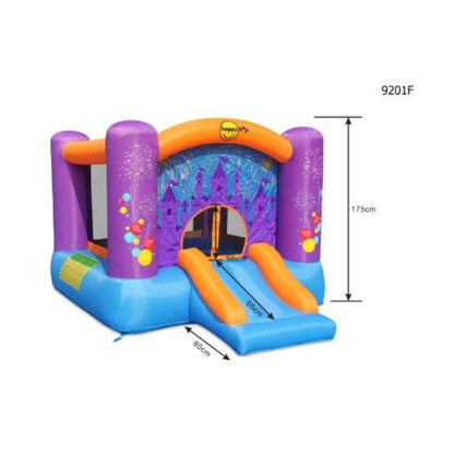 Fireworks Bouncer with Slide
