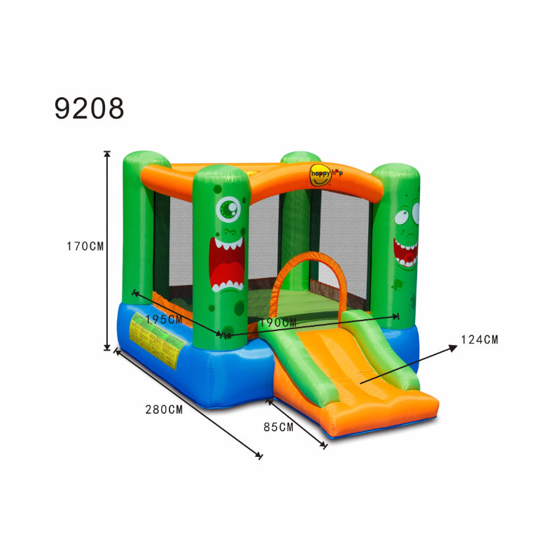 Monster Slide and Hoop Bouncer