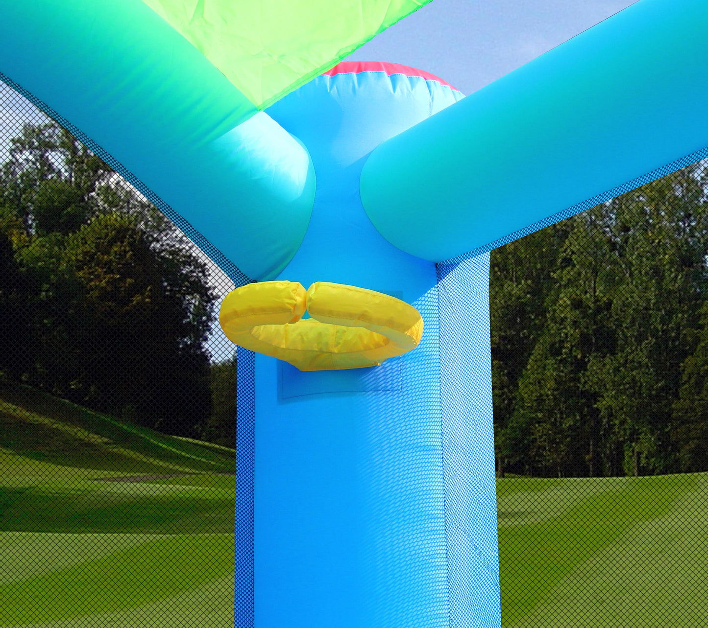 Mega Castle Bouncer with Slide Cover