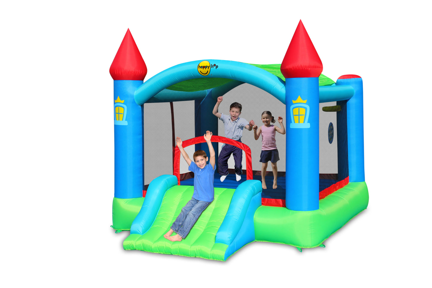 Mega Castle Bouncer with Slide Cover