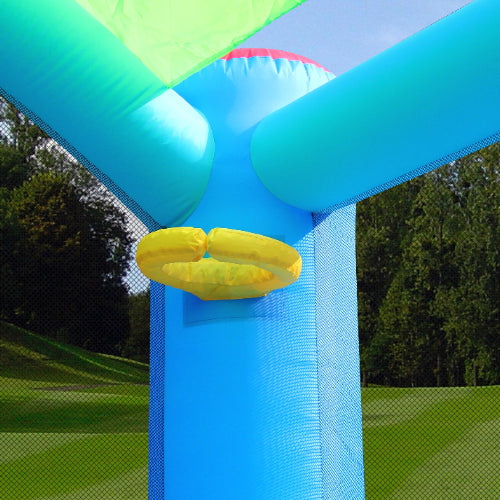 Mega Castle Bouncer with Slide Cover