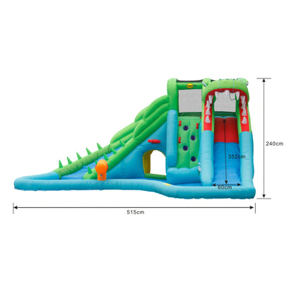 Crickey Crocodile Wet & Dry Water Slide
