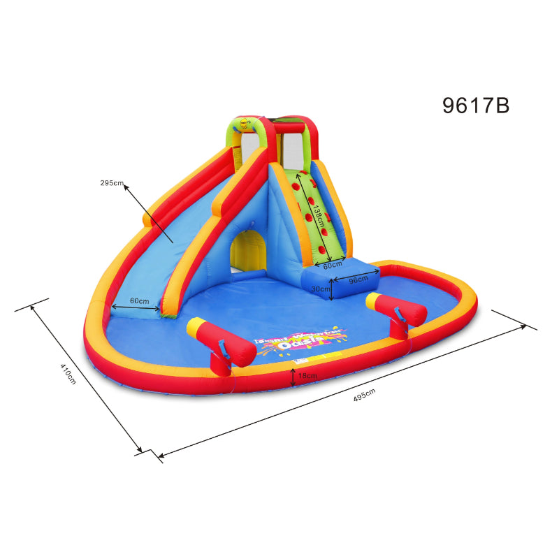 Island Waterfall Oasis Double Blaster