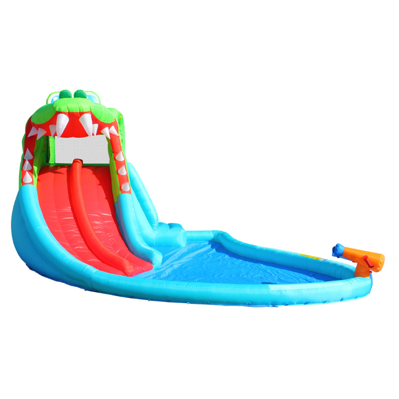 Crocodile Double Slide Fun Park