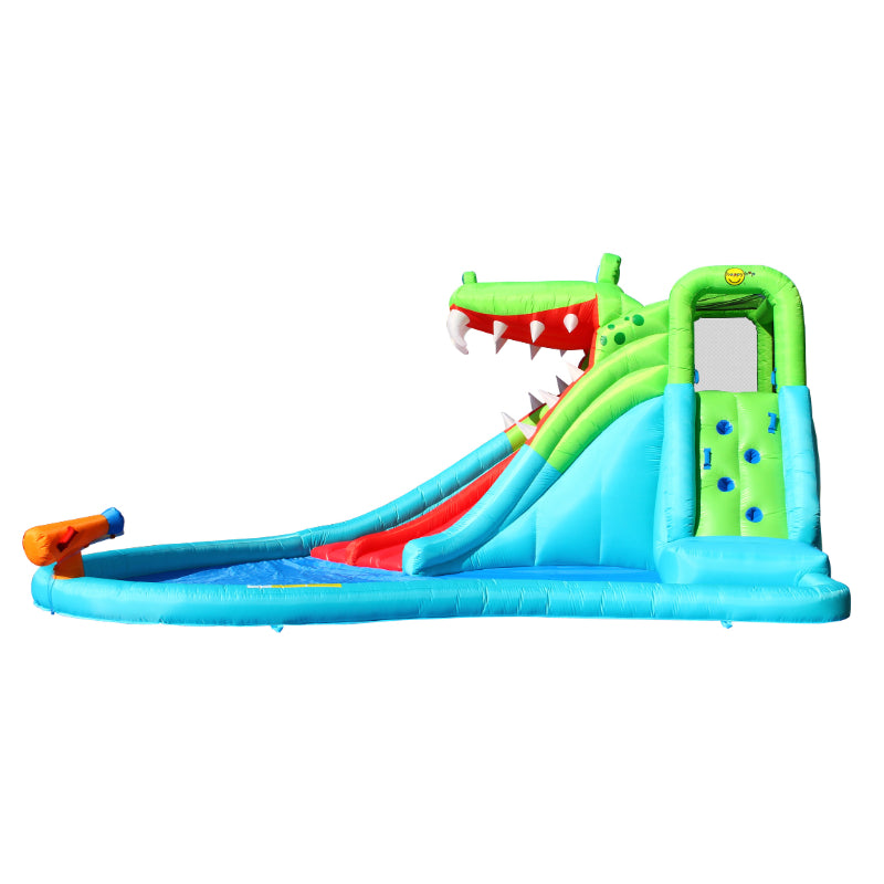 Crocodile Double Slide Fun Park