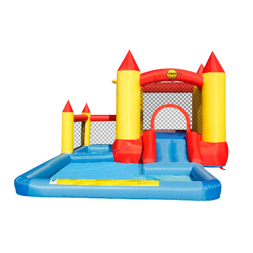 Castle Bouncer with Splash Pool & Ballpit