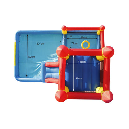 Castle Bouncer with Splash Pool & Ballpit