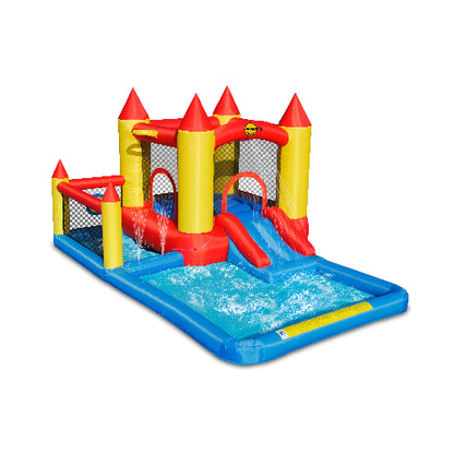 Castle Bouncer with Splash Pool & Ballpit
