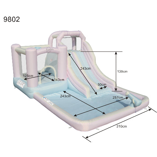 Double Slide Water Fun Park