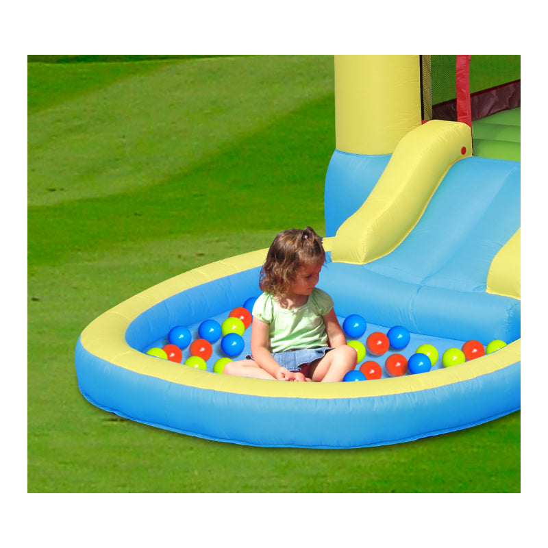 Bouncy Castle With Pool & Slide