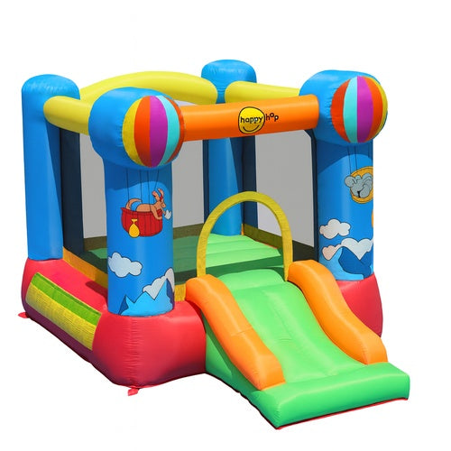 Hot Air Balloon Slide & Hoop Bouncer