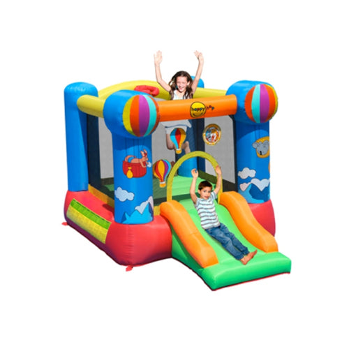 Hot Air Balloon Slide & Hoop Bouncer