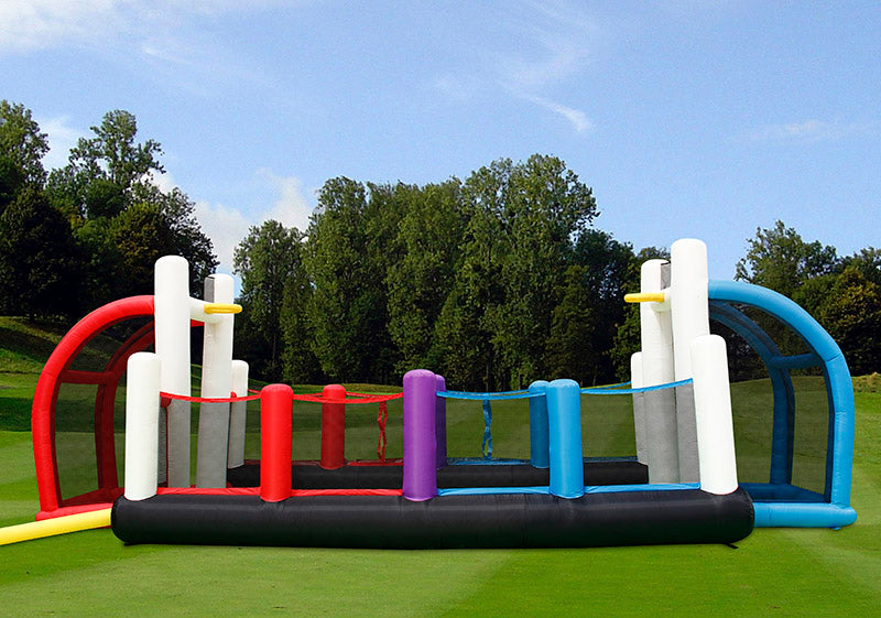 Field With Inflatables Inflatable Soccer Field & Sports Arena – Happy Hop Kids