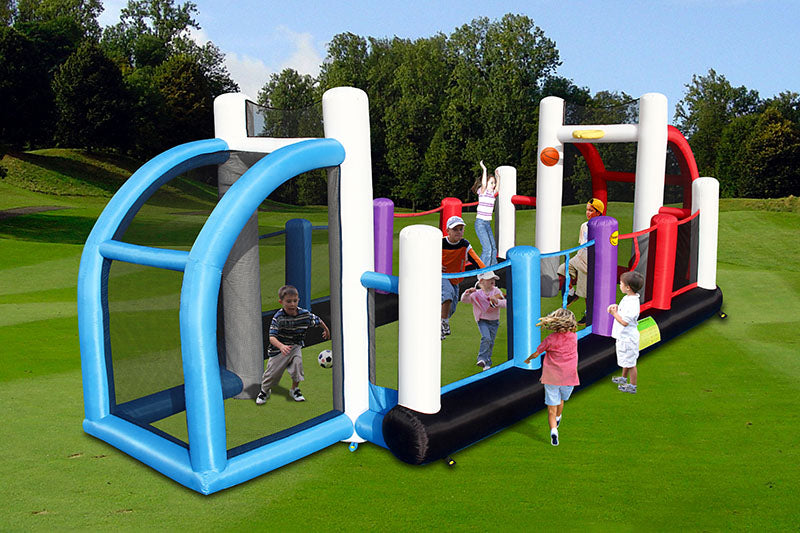 Mini Field Inflatable Inflatable Soccer Field & Sports Arena – Happy Hop Kids