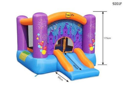 Fireworks Bouncer with Slide