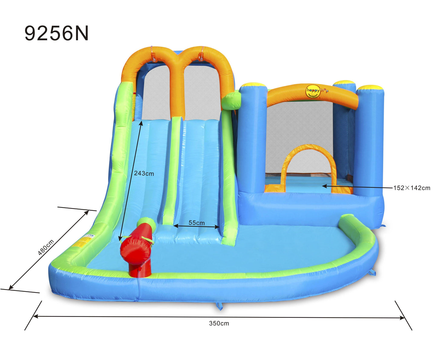 Jump & Splash Double Slide Water Park