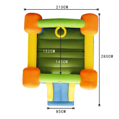 Party Slide and Hoop Bouncer