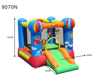 Hot Air Balloon Slide & Hoop Bouncer