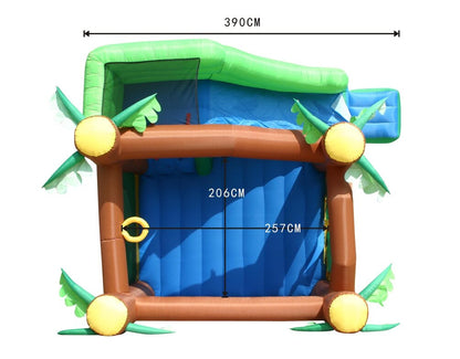 Jungle Climb & Slide Jumping Castle
